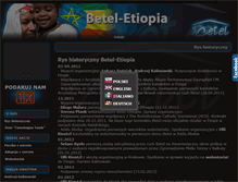 Tablet Screenshot of ethiopia.betel-charity.org